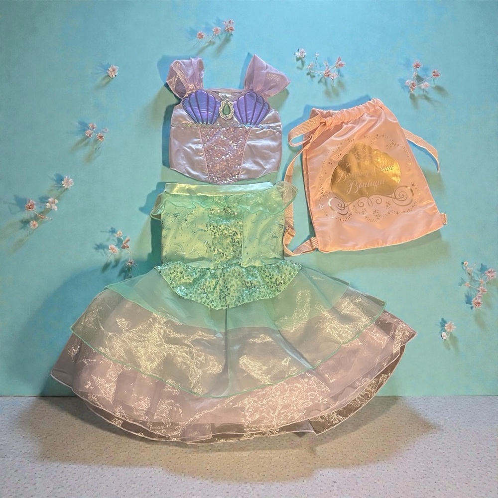 Disney Enchanted Mermaid Costume - Purple and Mint